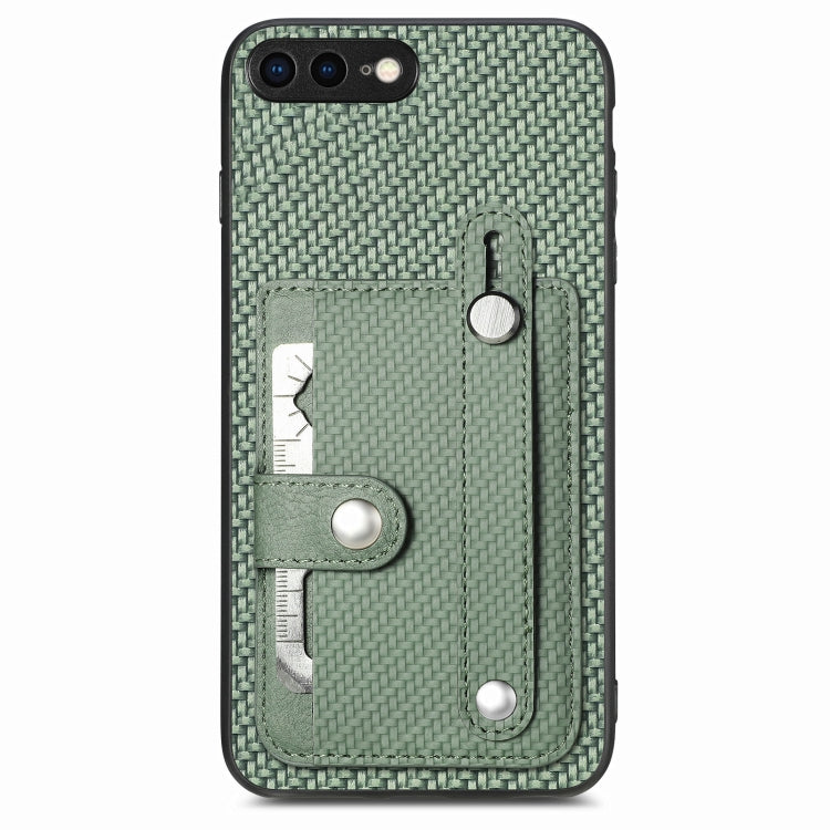 Wristband Kickstand Card Wallet Back Cover Phone Case with Tool Knife, For iPhone XR, For iPhone XS Max, For iPhone SE 2022 / 2020 / 7 / 8, For iPhone 7 Plus / 8 Plus
