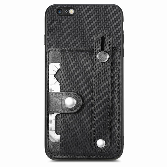 Wristband Kickstand Card Wallet Back Cover Phone Case with Tool Knife, For iPhone 6 / 6s, For  iPhone 6 Plus / 6s Plus