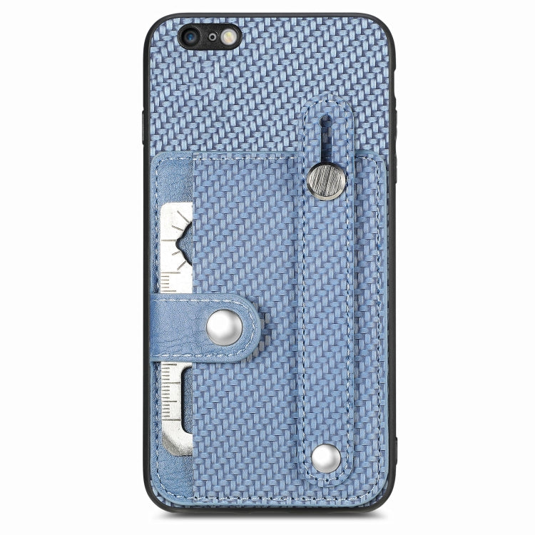 Wristband Kickstand Card Wallet Back Cover Phone Case with Tool Knife, For iPhone 6 / 6s, For  iPhone 6 Plus / 6s Plus