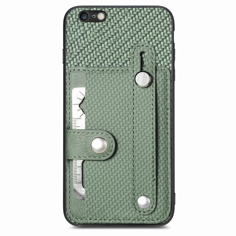 Wristband Kickstand Card Wallet Back Cover Phone Case with Tool Knife, For iPhone 6 / 6s, For  iPhone 6 Plus / 6s Plus