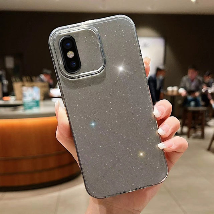 Jelly Glitter Solid Color TPU Phone Case, For iPhone X / XS, For  iPhone XR