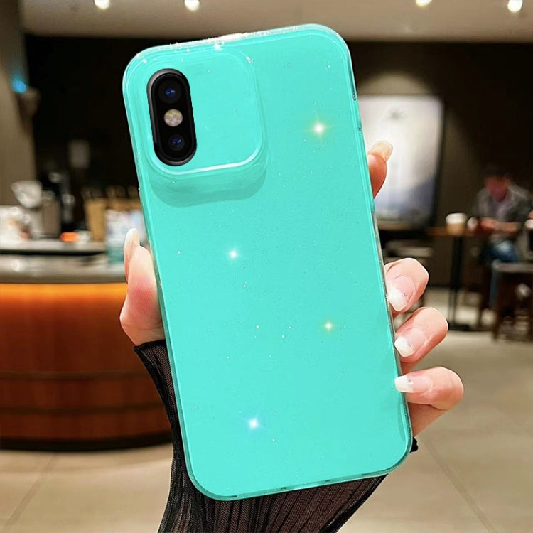Jelly Glitter Solid Color TPU Phone Case, For iPhone X / XS, For  iPhone XR