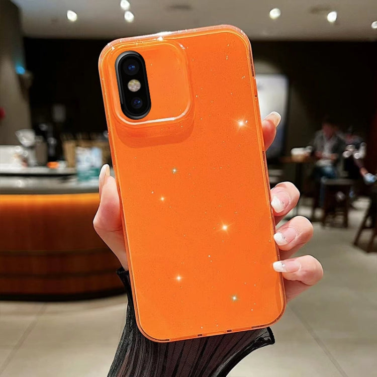 Jelly Glitter Solid Color TPU Phone Case, For iPhone X / XS, For  iPhone XR