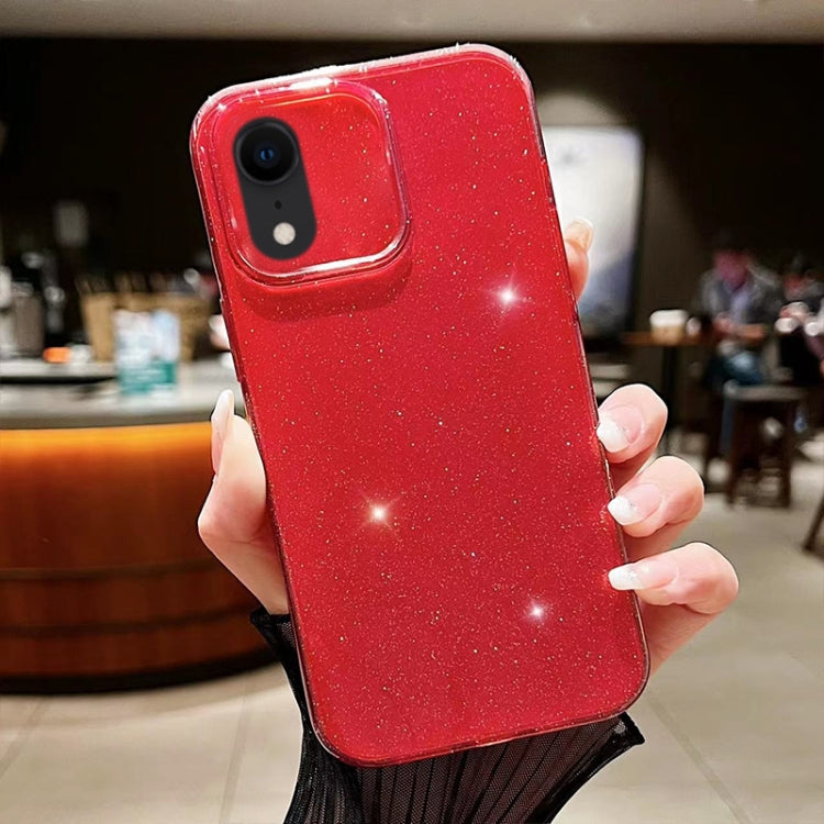 Jelly Glitter Solid Color TPU Phone Case, For iPhone X / XS, For  iPhone XR