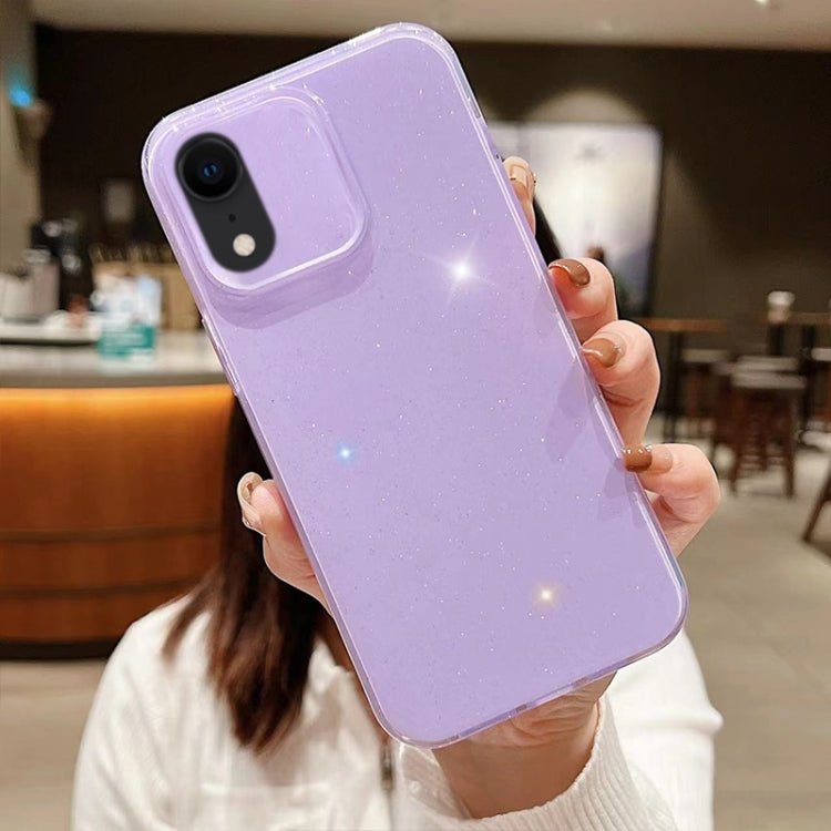 Jelly Glitter Solid Color TPU Phone Case, For iPhone X / XS, For  iPhone XR