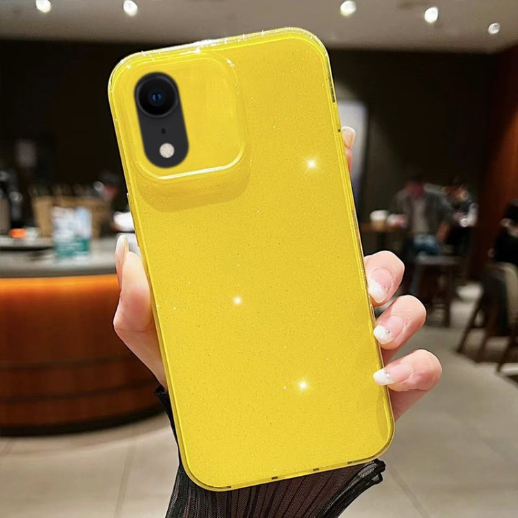 Jelly Glitter Solid Color TPU Phone Case, For iPhone X / XS, For  iPhone XR