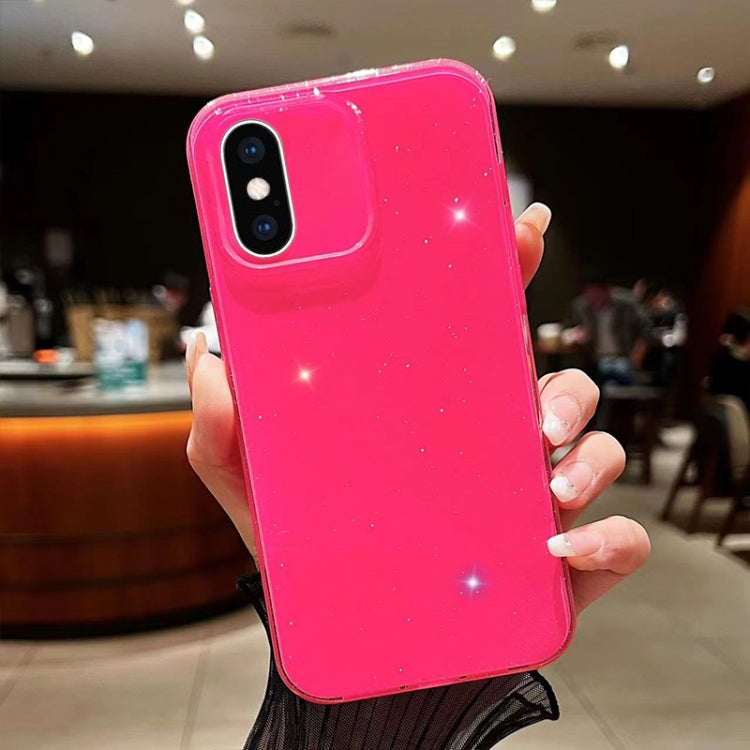 Jelly Glitter Solid Color TPU Phone Case, For iPhone XS Max, For iPhone 11 Pro