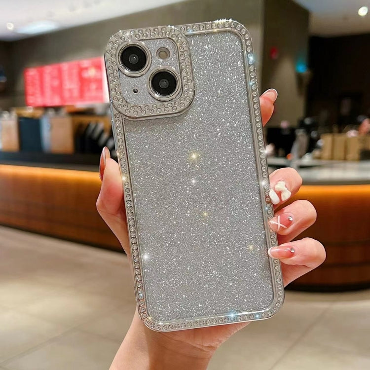 Diamond Gradient Glitter Plated TPU Phone Case, For iPhone 13 Pro Max, For iPhone 14, For iPhone 14 Pro