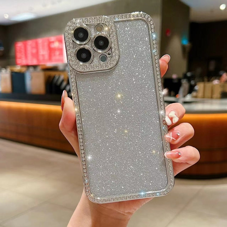 Diamond Gradient Glitter Plated TPU Phone Case, For iPhone 13, For iPhone 15 Pro, For iPhone 13 Pro