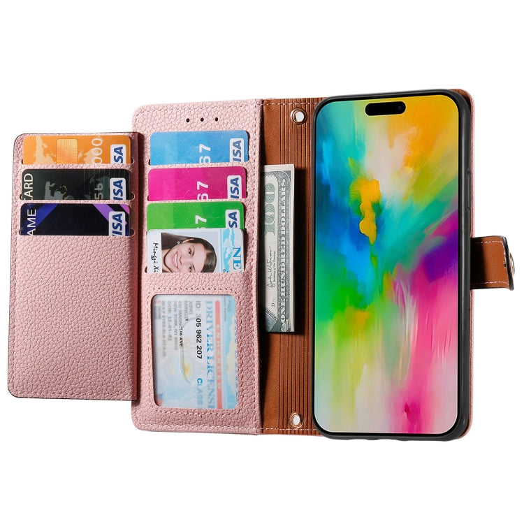 Love Zipper Lanyard Leather Phone Case, For iPhone 16, For iPhone 15 Pro Max, For iPhone 15 Pro, For iPhone 15 Plus