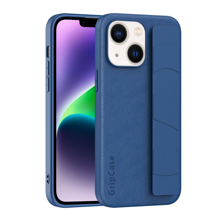Skin Elastic Wrist Grip Back Cover Phone Case, For iPhone 15 Pro Max, For iPhone 14, For iPhone 14 Pro, For iPhone 15 Pro