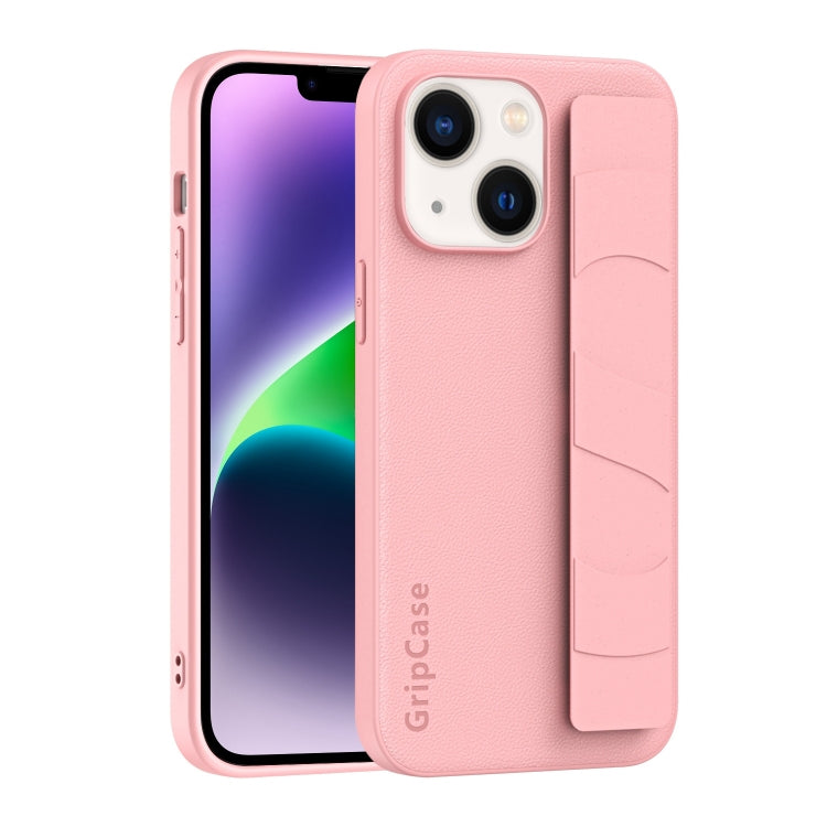 Skin Elastic Wrist Grip Back Cover Phone Case, For iPhone 15 Pro Max, For iPhone 14, For iPhone 14 Pro, For iPhone 15 Pro