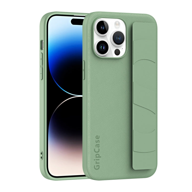 Skin Elastic Wrist Grip Back Cover Phone Case, For iPhone 15 Plus, For iPhone 14 Plus, For iPhone 14 Pro Max, For iPhone 15