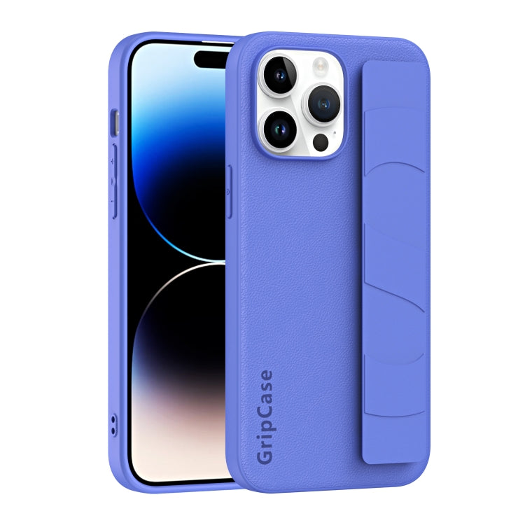 Skin Elastic Wrist Grip Back Cover Phone Case, For iPhone 15 Plus, For iPhone 14 Plus, For iPhone 14 Pro Max, For iPhone 15