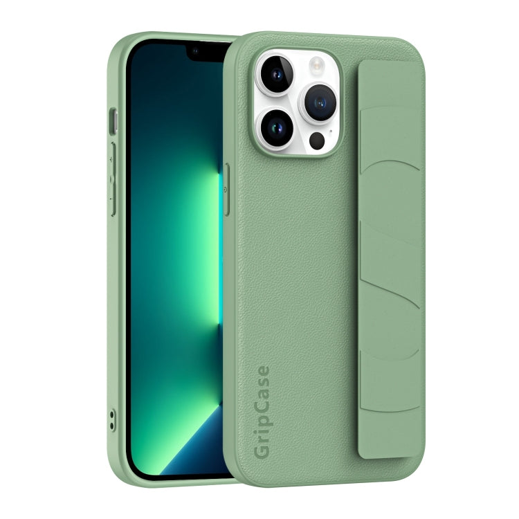 Skin Elastic Wrist Grip Back Cover Phone Case
