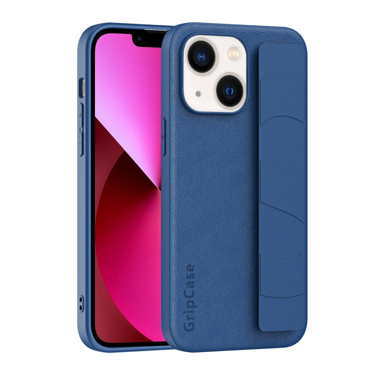 Skin Elastic Wrist Grip Back Cover Phone Case
