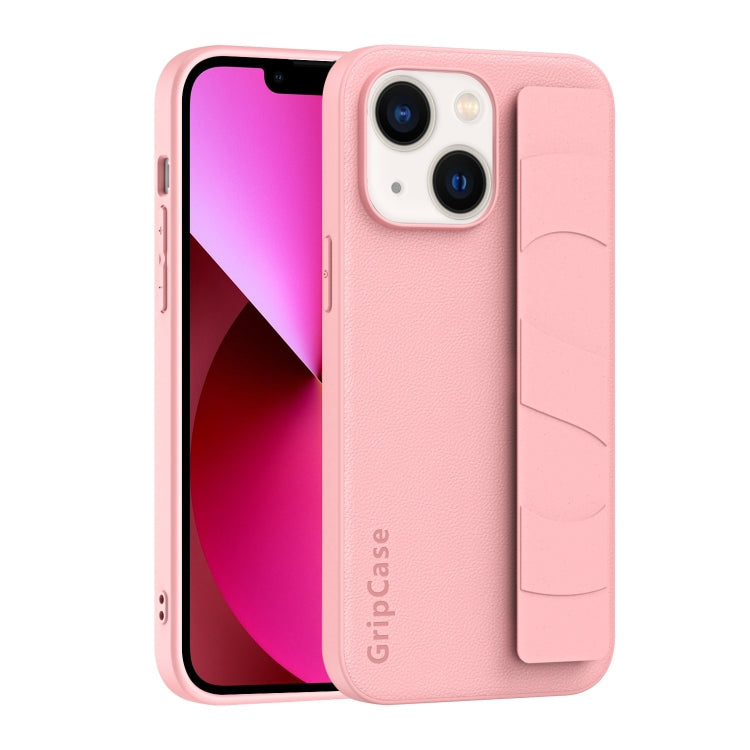 Skin Elastic Wrist Grip Back Cover Phone Case