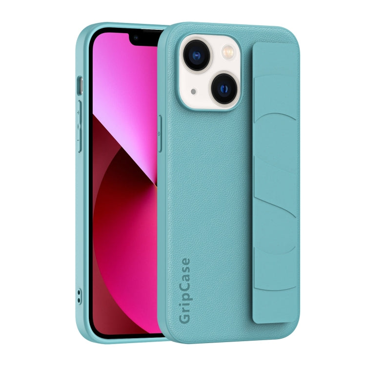 Skin Elastic Wrist Grip Back Cover Phone Case