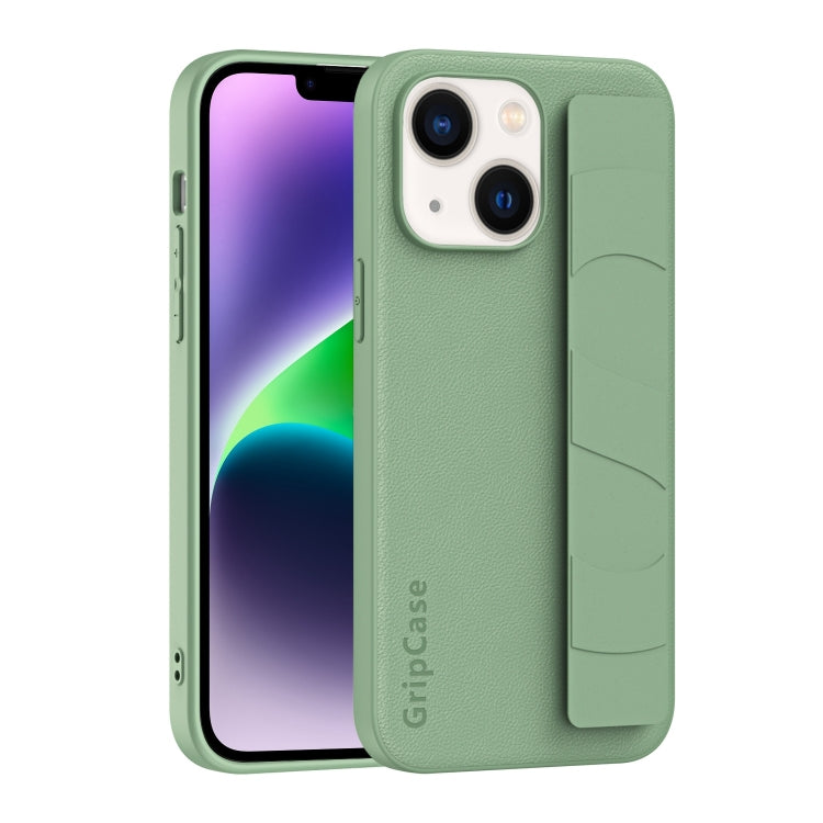 Skin Elastic Wrist Grip Back Cover Phone Case, For iPhone 15 Plus, For iPhone 14 Plus, For iPhone 14 Pro Max, For iPhone 15