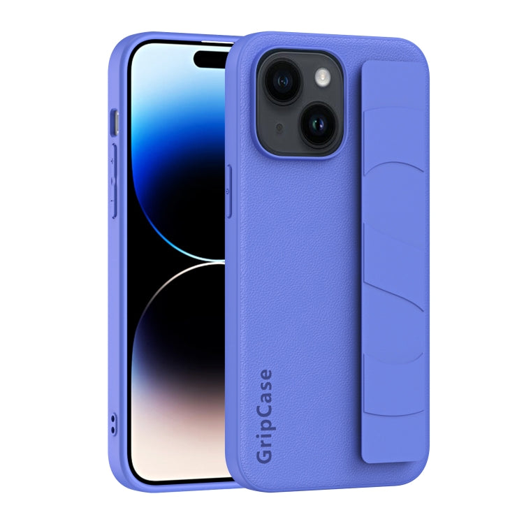 Skin Elastic Wrist Grip Back Cover Phone Case, For iPhone 15 Pro Max, For iPhone 14, For iPhone 14 Pro, For iPhone 15 Pro