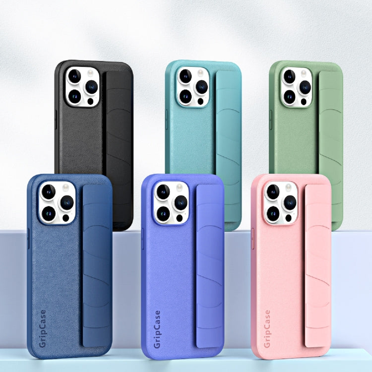 Skin Elastic Wrist Grip Back Cover Phone Case, For iPhone 15 Pro Max, For iPhone 14, For iPhone 14 Pro, For iPhone 15 Pro
