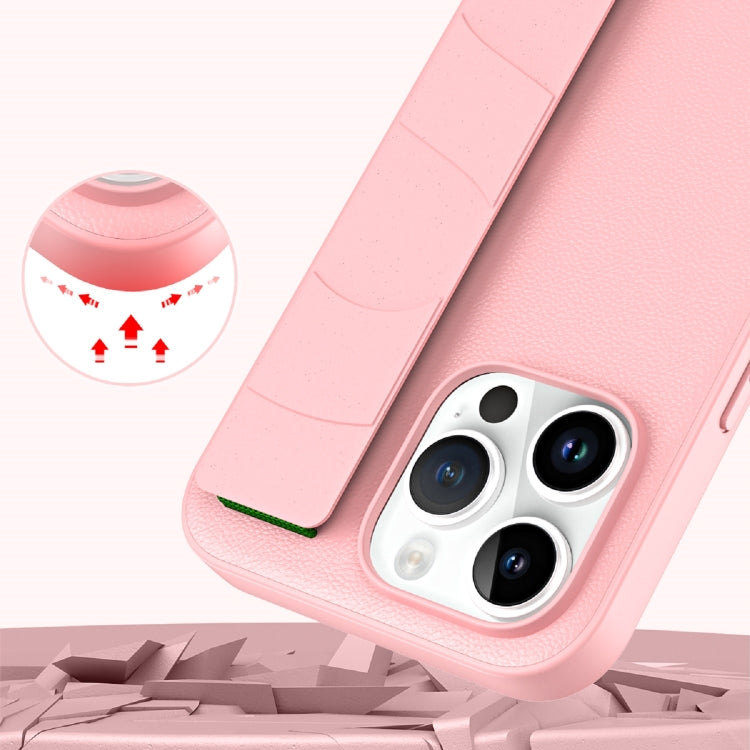Skin Elastic Wrist Grip Back Cover Phone Case, For iPhone 15 Pro Max, For iPhone 14, For iPhone 14 Pro, For iPhone 15 Pro