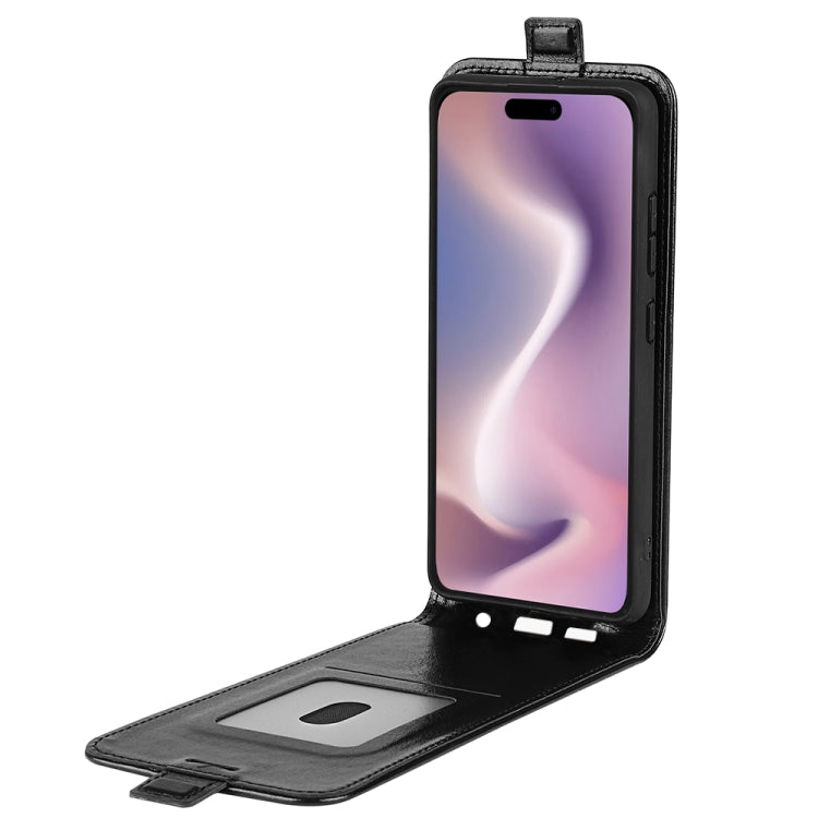 R64 Texture Single Vertical Flip Leather Phone Case