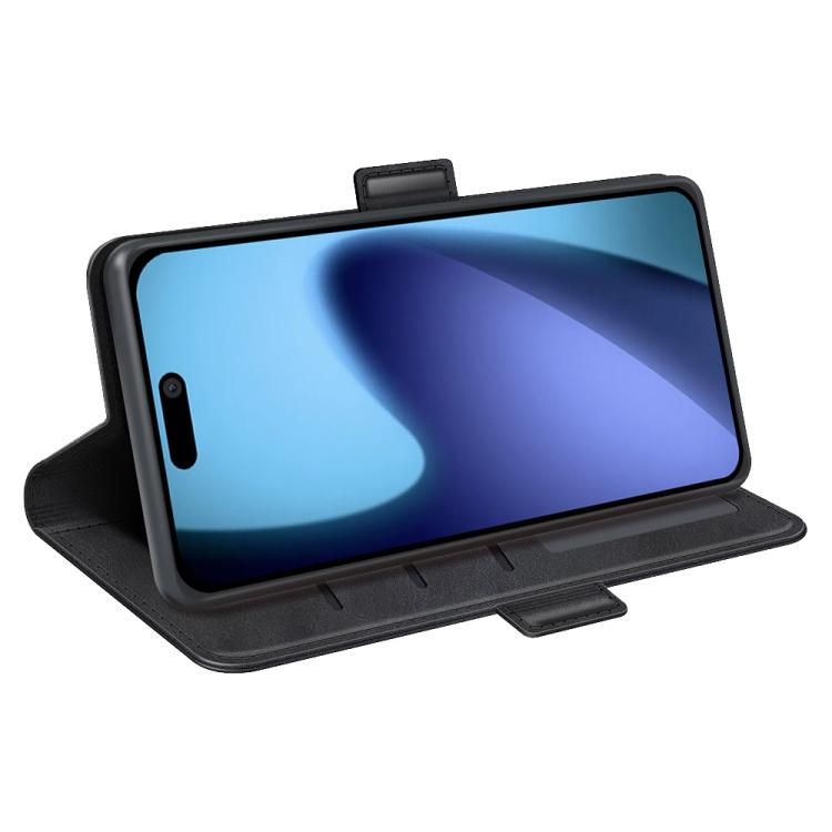 Dual-side Magnetic Buckle Horizontal Flip Leather Phone Case, For iPhone 16 Pro Max, For iPhone 16e, For iPhone 16 Pro, For iPhone 16 Plus