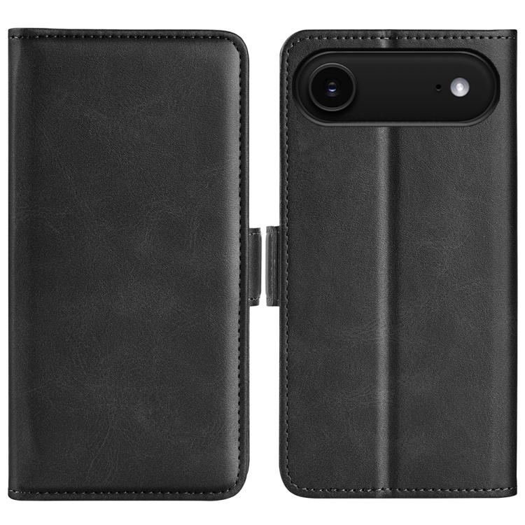 Dual-side Magnetic Buckle Horizontal Flip Leather Phone Case, For iPhone 16 Pro Max, For iPhone 16e, For iPhone 16 Pro, For iPhone 16 Plus