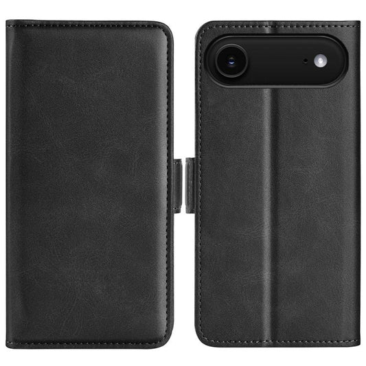 Dual-side Magnetic Buckle Horizontal Flip Leather Phone Case, For iPhone 16 Pro Max, For iPhone 16e, For iPhone 16 Pro, For iPhone 16 Plus