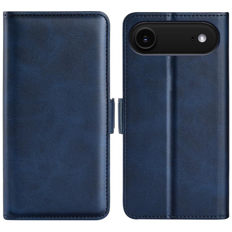 Dual-side Magnetic Buckle Horizontal Flip Leather Phone Case, For iPhone 16 Pro Max, For iPhone 16e, For iPhone 16 Pro, For iPhone 16 Plus