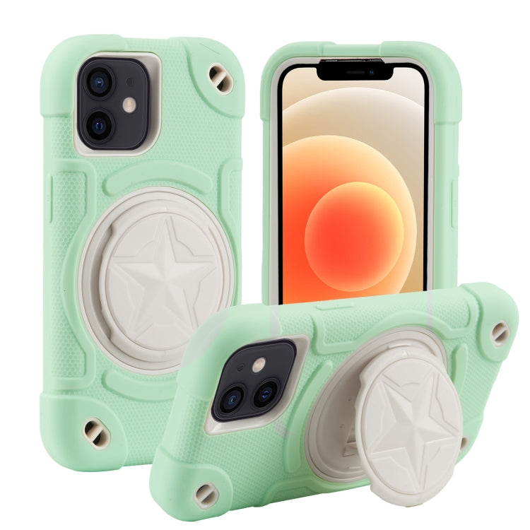 Shield PC Hybrid Silicone Phone Case, For iPhone 12, For iPhone 12 Pro Max
