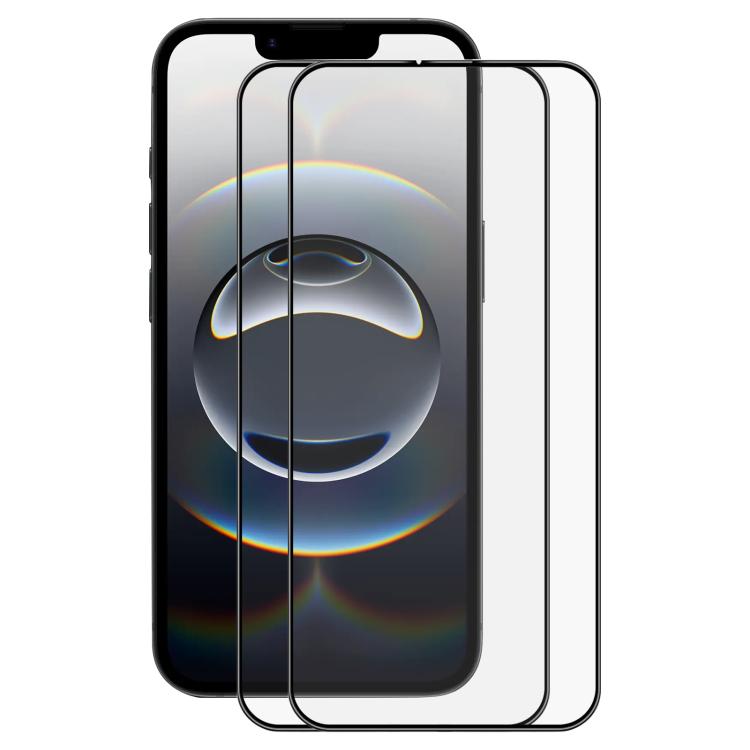 2pcs ENKAY Full Glue High Aluminum-silicon Tempered Glass Film