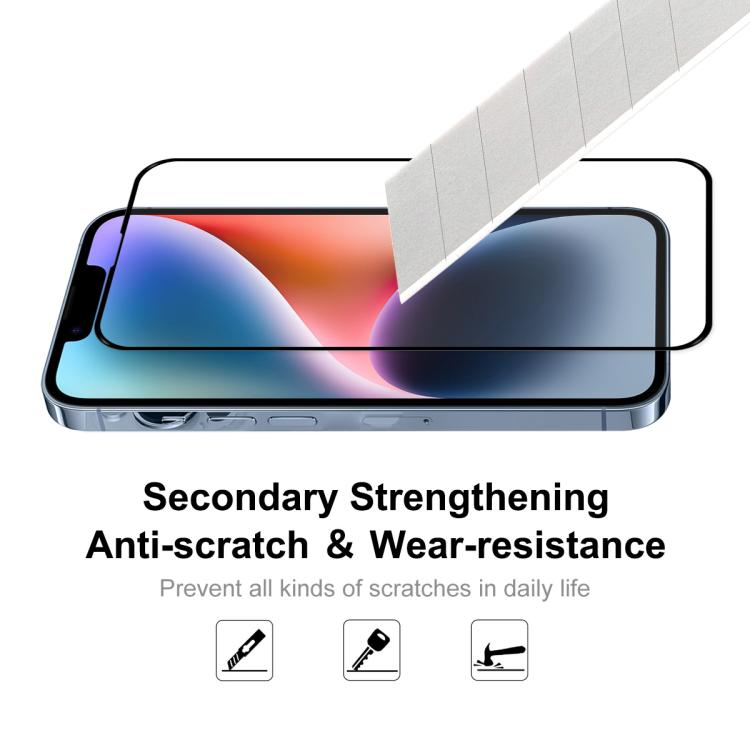 2pcs ENKAY Full Glue High Aluminum-silicon Tempered Glass Film, For iPhone 17e / 16e, For iPhone 16 Pro Max, For iPhone 16 Pro, For iPhone 16 Plus, For iPhone 16, For iPhone 15 Pro Max, For iPhone 15 Pro, For iPhone 15 Plus, For iPhone 15