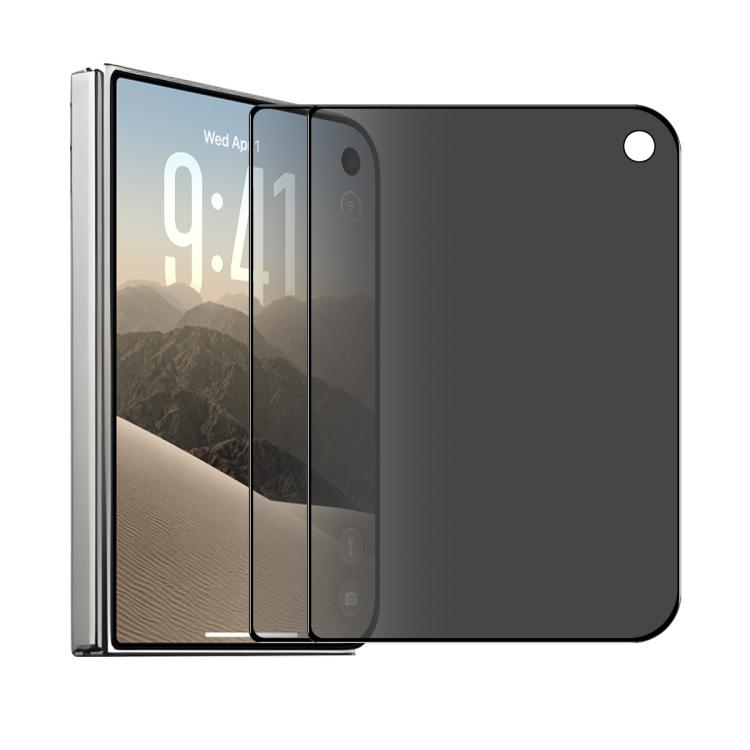 2pcs ENKAY Hat-Prince 28° Anti-peeping Tempered Glass Protector Full Screen Film, For iPhone 16 Pro Max, For iPhone 16 Pro, For iPhone 16 Plus, For iPhone 16, For iPhone 15 Pro Max, For iPhone 15 Pro, For iPhone 15 Plus, For iPhone 15