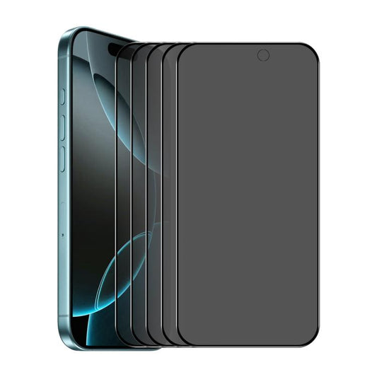 5pcs ENKAY Hat-Prince 28° Anti-peeping Tempered Glass Protector Full Screen Film, For iPhone 16 Pro Max, For iPhone 16 Pro, For iPhone 16 Plus, For iPhone 16, For iPhone 15 Pro Max, For iPhone 15 Pro, For iPhone 15 Plus, For iPhone 15