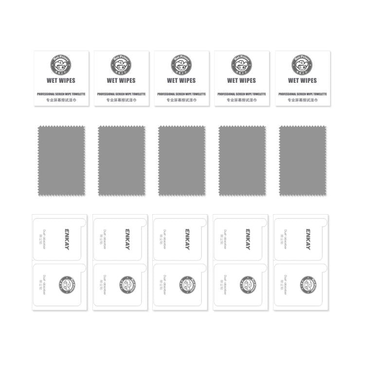 5pcs ENKAY Hat-Prince 28° Anti-peeping Tempered Glass Protector Full Screen Film, For iPhone 16 Pro Max, For iPhone 16 Pro, For iPhone 16 Plus, For iPhone 16, For iPhone 15 Pro Max, For iPhone 15 Pro, For iPhone 15 Plus, For iPhone 15