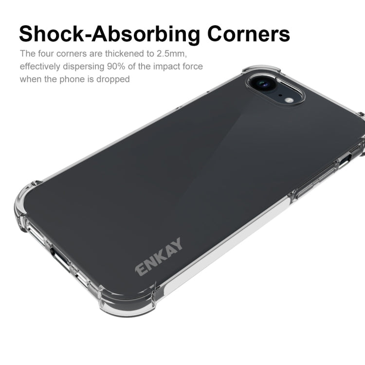 ENKAY Hat-Prince Transparent TPU Shockproof Phone Case