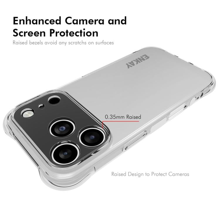 ENKAY Hat-Prince Transparent TPU Shockproof Phone Case