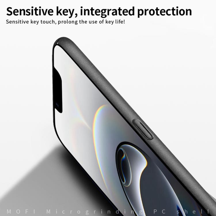 MOFI Fandun Series Frosted PC Ultra-thin All-inclusive Phone Case, For iPhone 16e, For iPhone 16 Pro Max, For iPhone 16 Pro, For iPhone 16 Plus