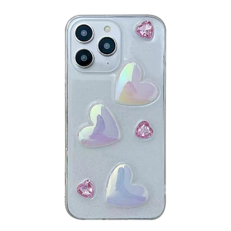 Love Epoxy TPU Phone Case, For iPhone 16e, For iPhone 16 Pro Max, For iPhone 16 Pro, For iPhone 16 Plus, For iPhone 16, For iPhone 15 Pro Max, For iPhone 15 Pro, For iPhone 15 Plus, For iPhone 15, For iPhone 14 Plus, For iPhone 14, For iPhone 14 Pro