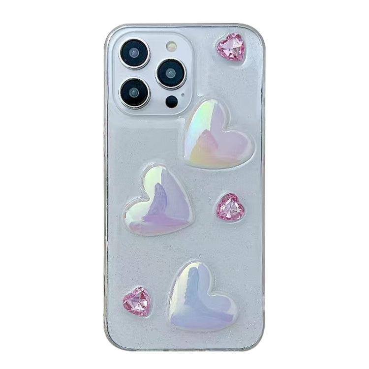 Love Epoxy TPU Phone Case, For iPhone 16e, For iPhone 16 Pro Max, For iPhone 16 Pro, For iPhone 16 Plus, For iPhone 16, For iPhone 15 Pro Max, For iPhone 15 Pro, For iPhone 15 Plus, For iPhone 15, For iPhone 14 Plus, For iPhone 14, For iPhone 14 Pro
