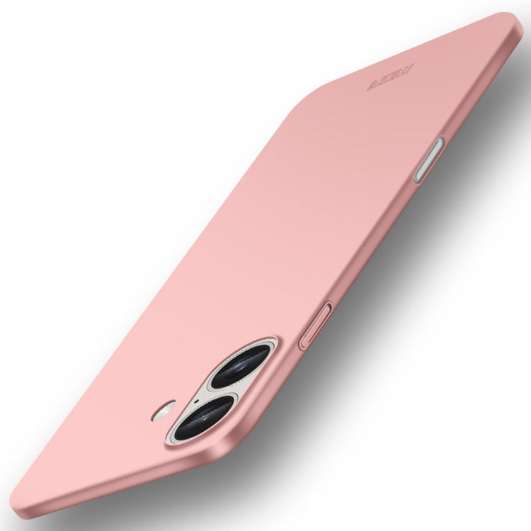 MOFI Frosted PC Ultra-thin Hard Phone Case, For iPhone 16 Pro, For iPhone 16 Plus, For iPhone 16, For iPhone 15 Pro Max
