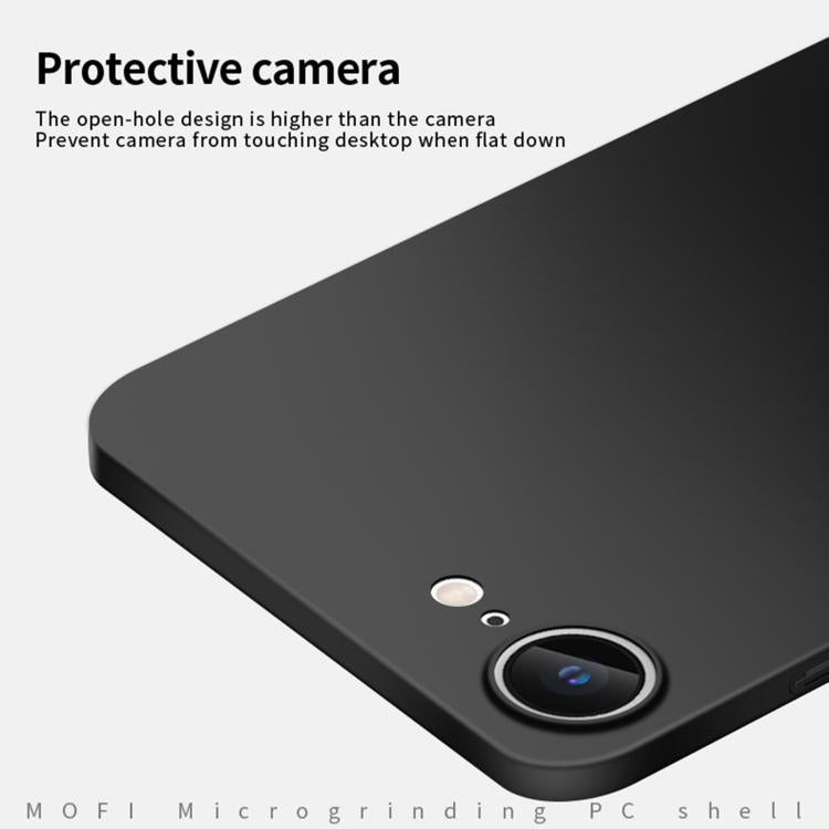 MOFI Frosted PC Ultra-thin Hard Phone Case, For iPhone 16e, For iPhone 16 Pro Max, For iPhone 16 Pro, For iPhone 16 Plus