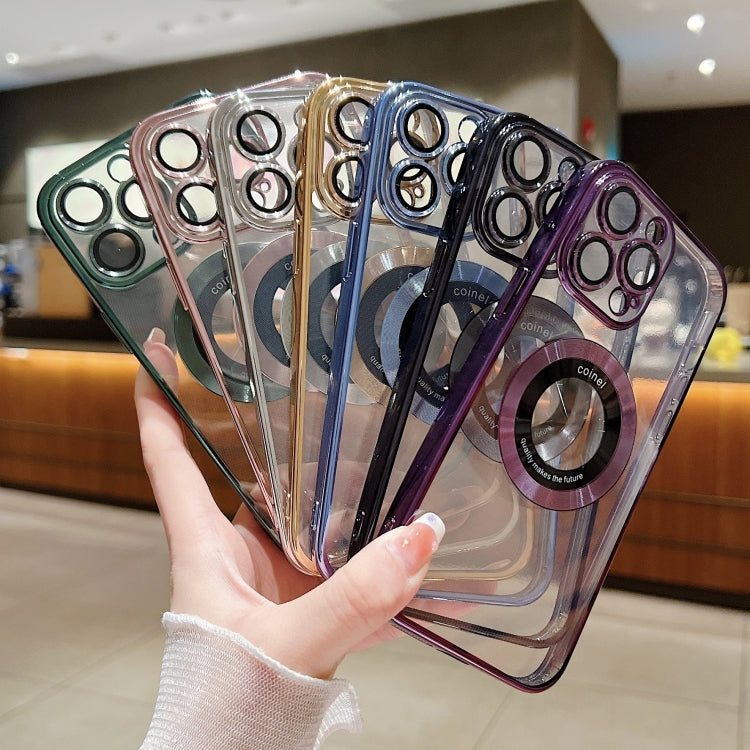 Electroplating Magsafe TPU Phone Case, For iPhone 16, For iPhone 15 Pro Max, For iPhone 15 Pro