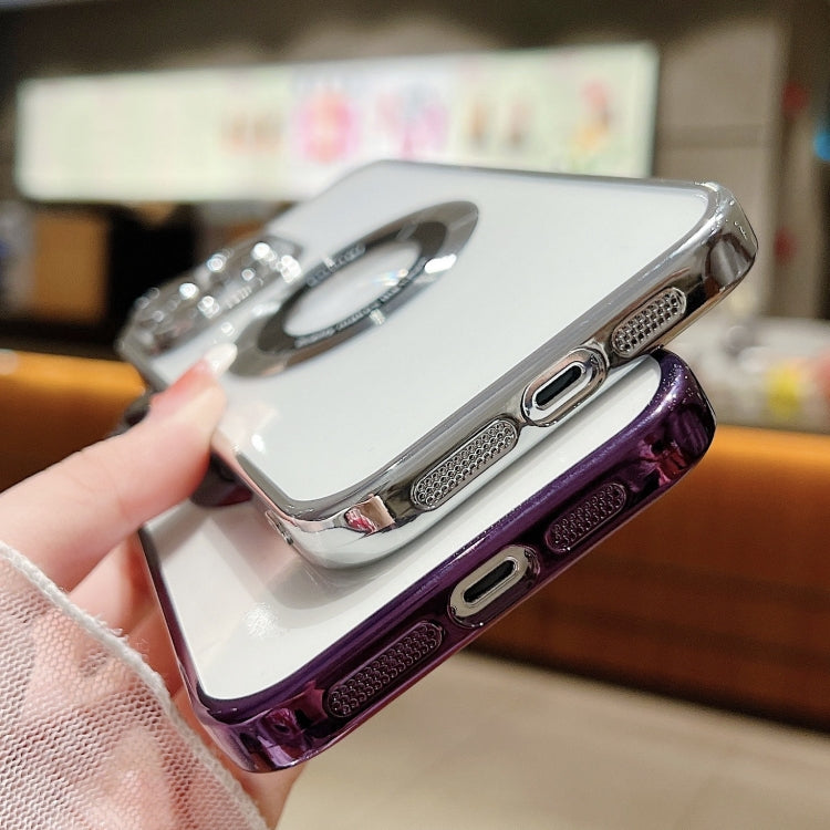 Electroplating Magsafe TPU Phone Case, For iPhone 16, For iPhone 15 Pro Max, For iPhone 15 Pro