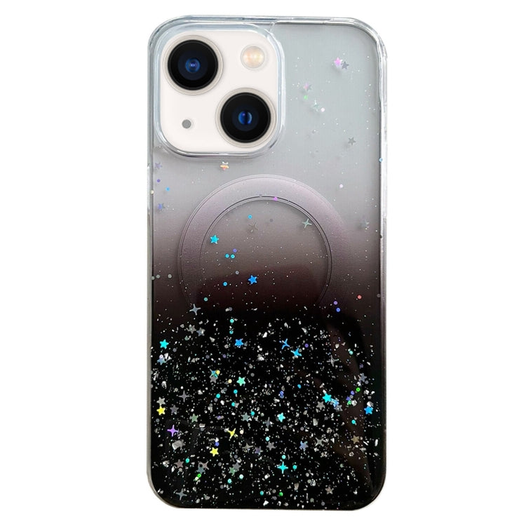 Glitter MagSafe Hybrid Clear TPU Phone Case, For iPhone 13 Pro Max, For iPhone 13 Pro, For iPhone 13, For iPhone 12