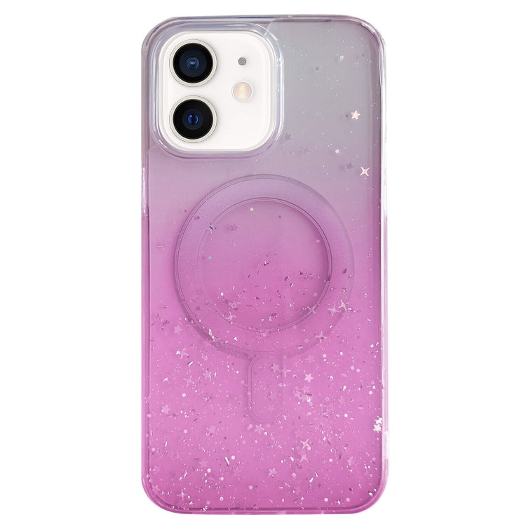 Glitter MagSafe Hybrid Clear TPU Phone Case, For iPhone 11 Pro