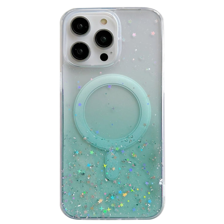 Glitter MagSafe Hybrid Clear TPU Phone Case, For iPhone 11 Pro