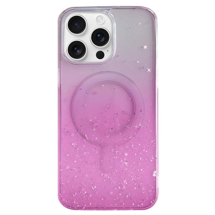 Glitter MagSafe Hybrid Clear TPU Phone Case, For iPhone 15 Pro Max, For iPhone 15 Pro, For iPhone 15 Plus, For iPhone 15